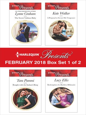 cover image of Harlequin Presents February 2018--Box Set 1 of 2